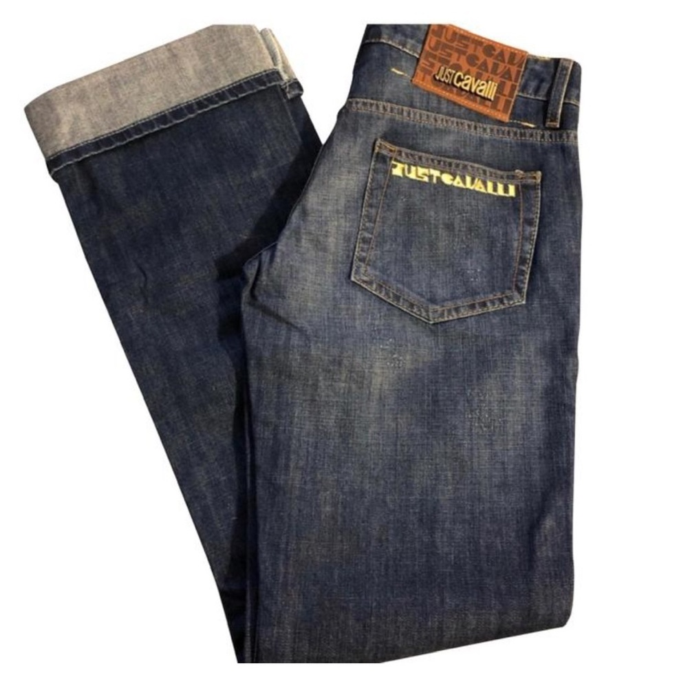 JUST CAVALLI BLUE 5 POCKET JEANS